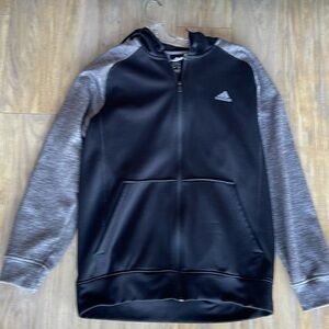 Adidas men’s fleece and tech hoodie, New
